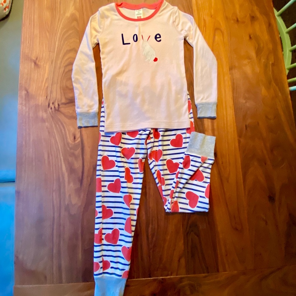 Mini Boden Valentine Pajamas